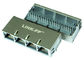 0826-1X4T-HT-F Tab Up 2.5G POE Rj45 Jack With LEDs IEEE 802.3af